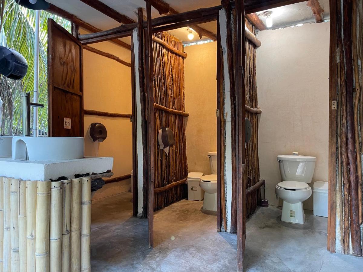 La Aldea Holbox Cabanas Y Camping ภายนอก รูปภาพ