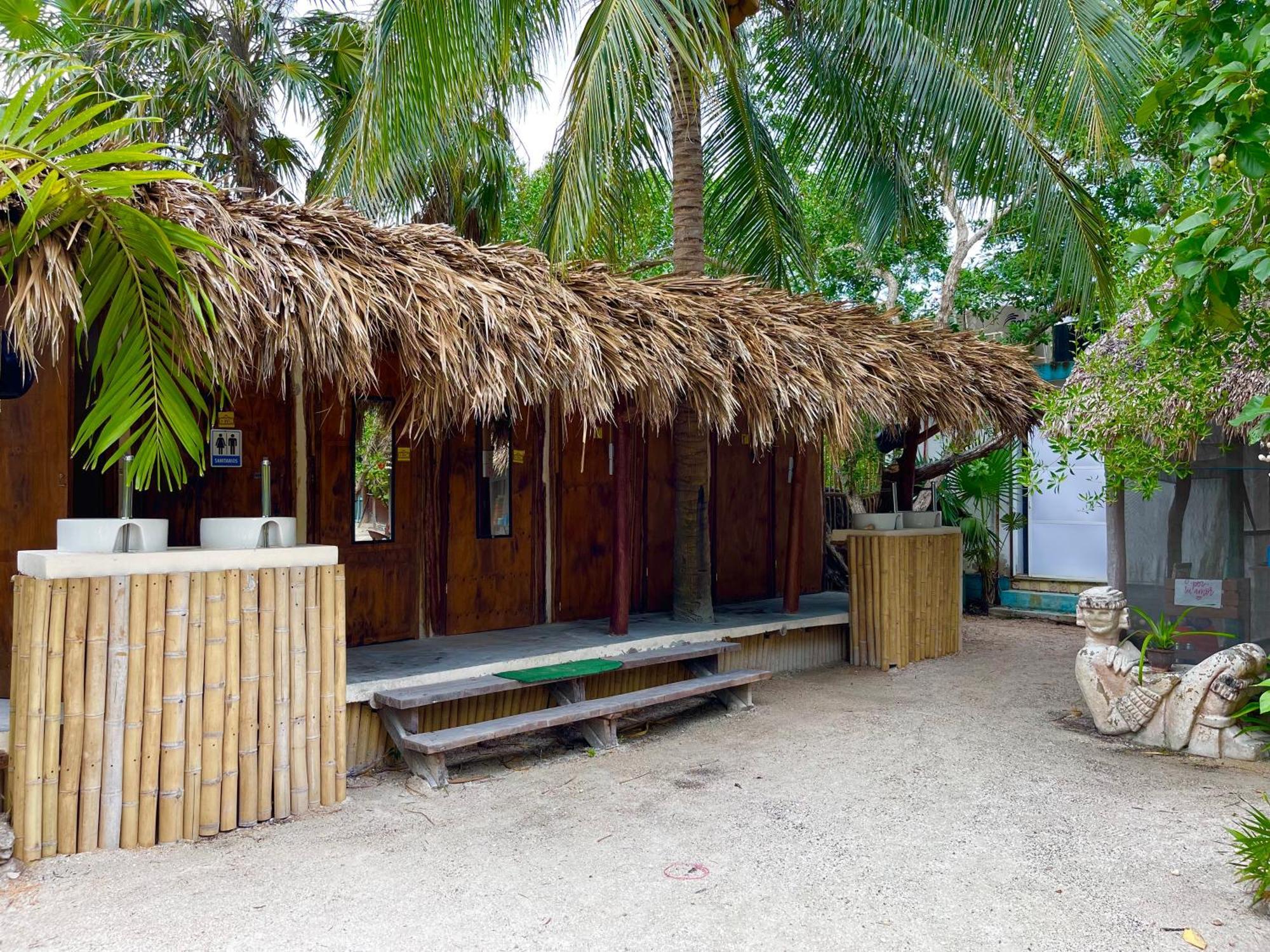 La Aldea Holbox Cabanas Y Camping ภายนอก รูปภาพ