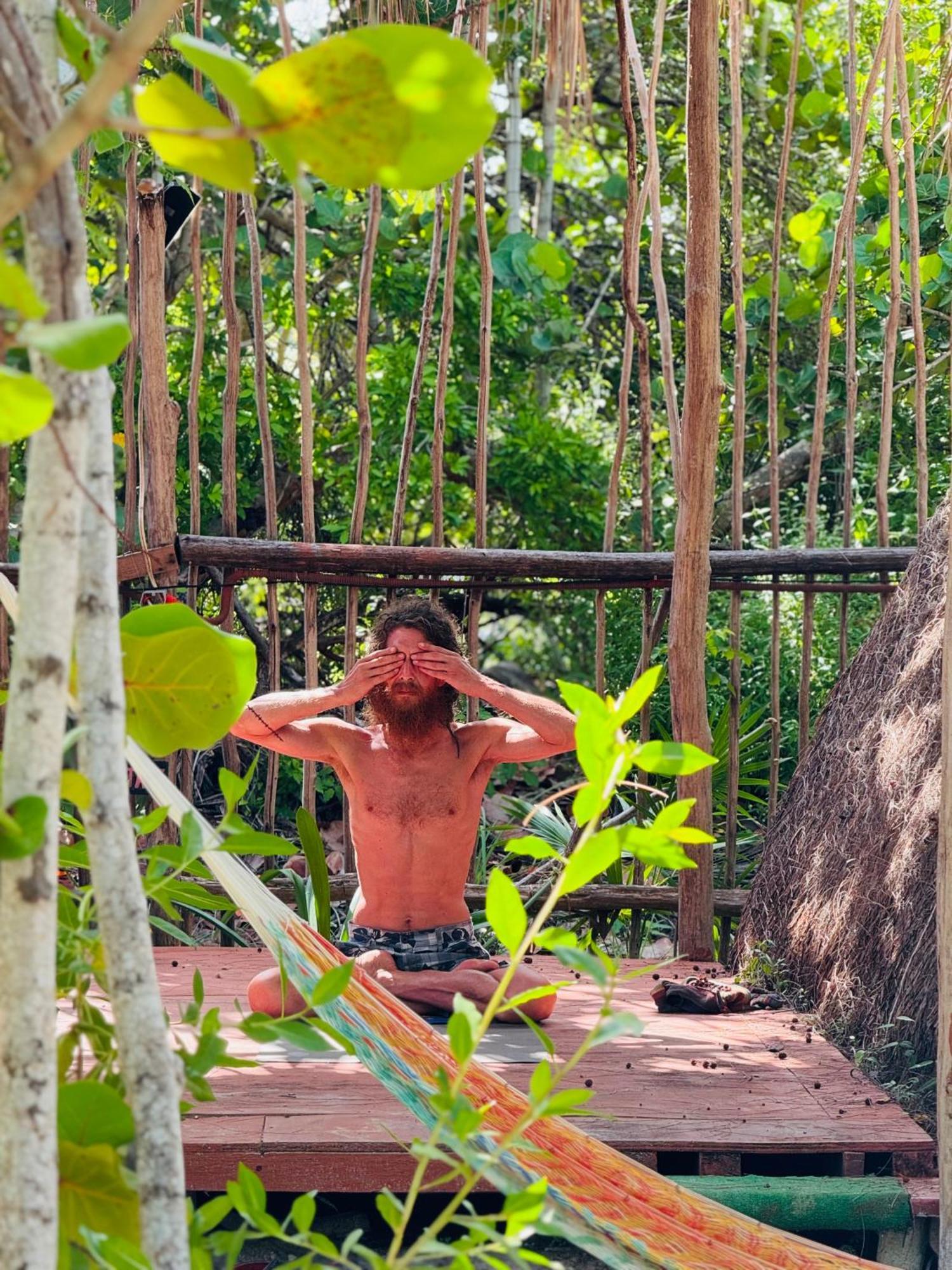 La Aldea Holbox Cabanas Y Camping ภายนอก รูปภาพ