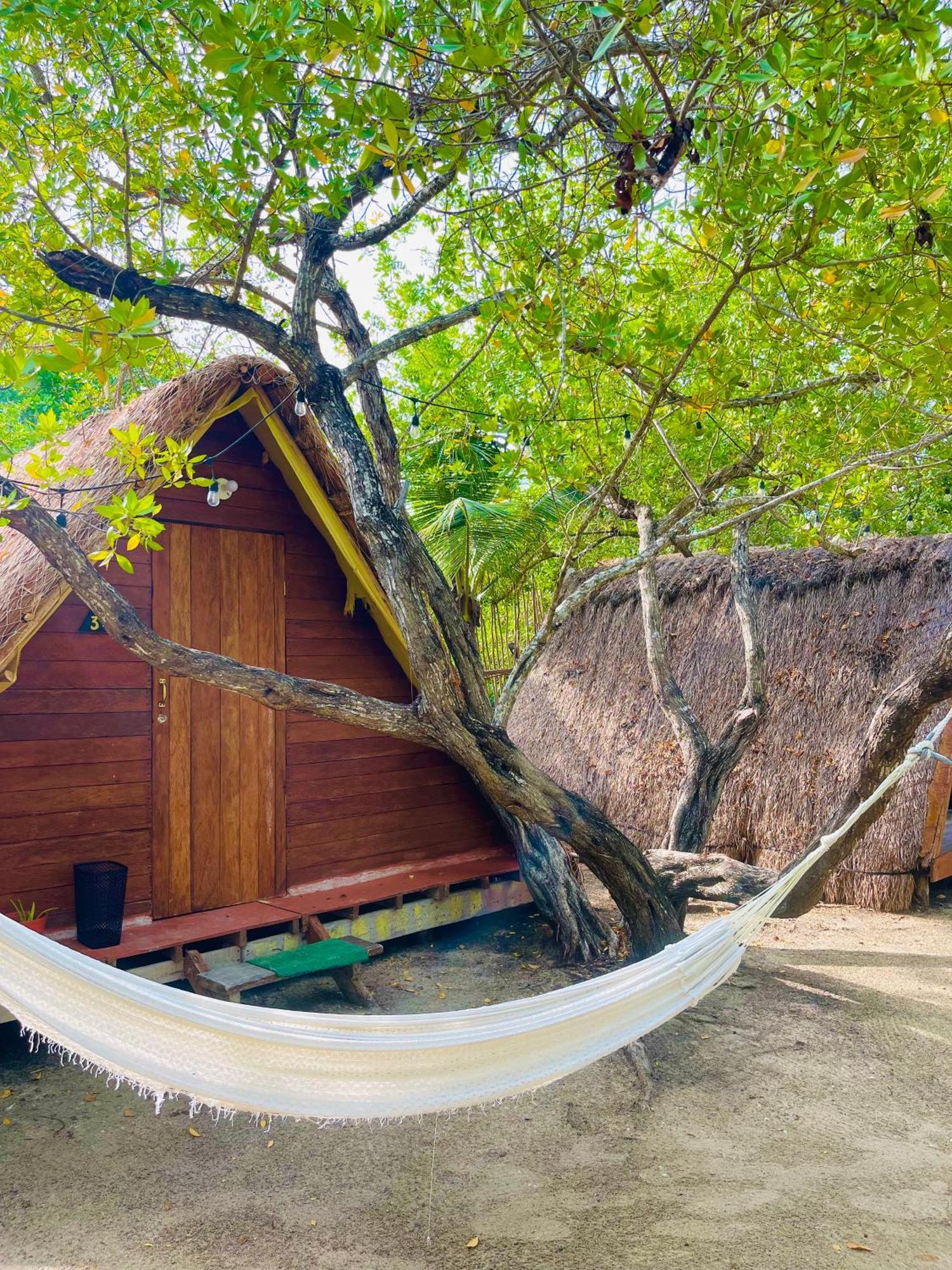 La Aldea Holbox Cabanas Y Camping ภายนอก รูปภาพ